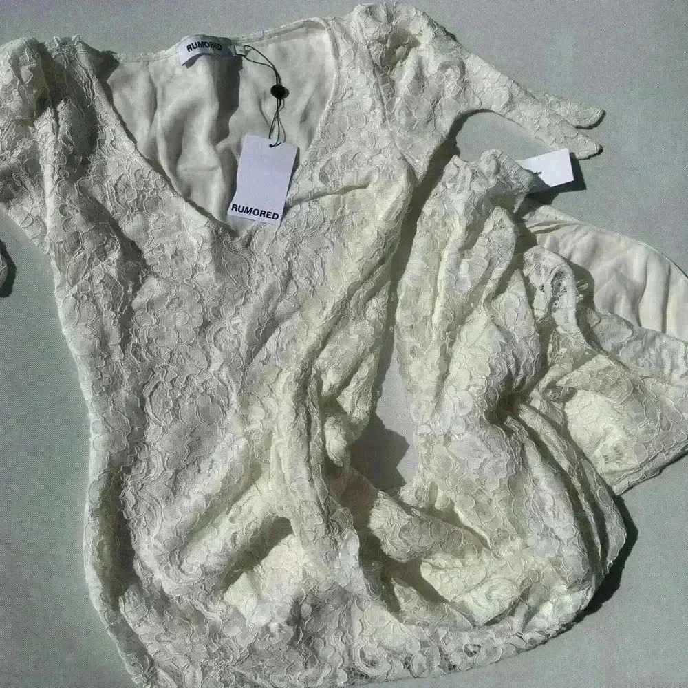 NWT Rumored Dakota Maxi Mini Dress Lace Short Sleeve Size S - Picture 2 of 5